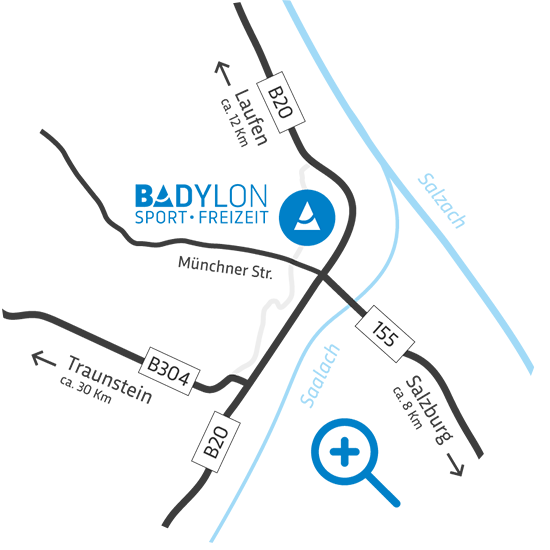 Badylon Anfahrt